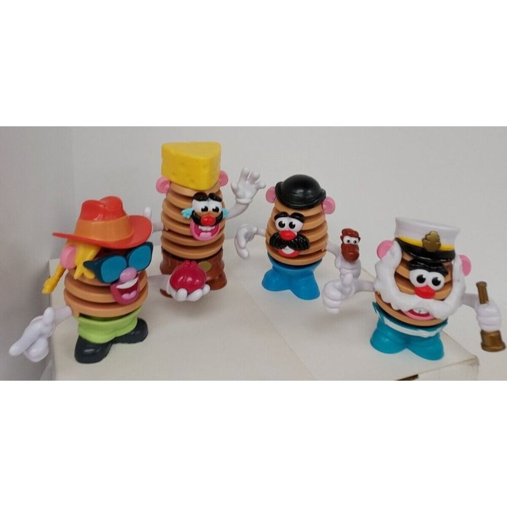 Mr. Potato Head Chips Set of 4-Original, Ranch Blanche, Cheesy Onionton & Saul T